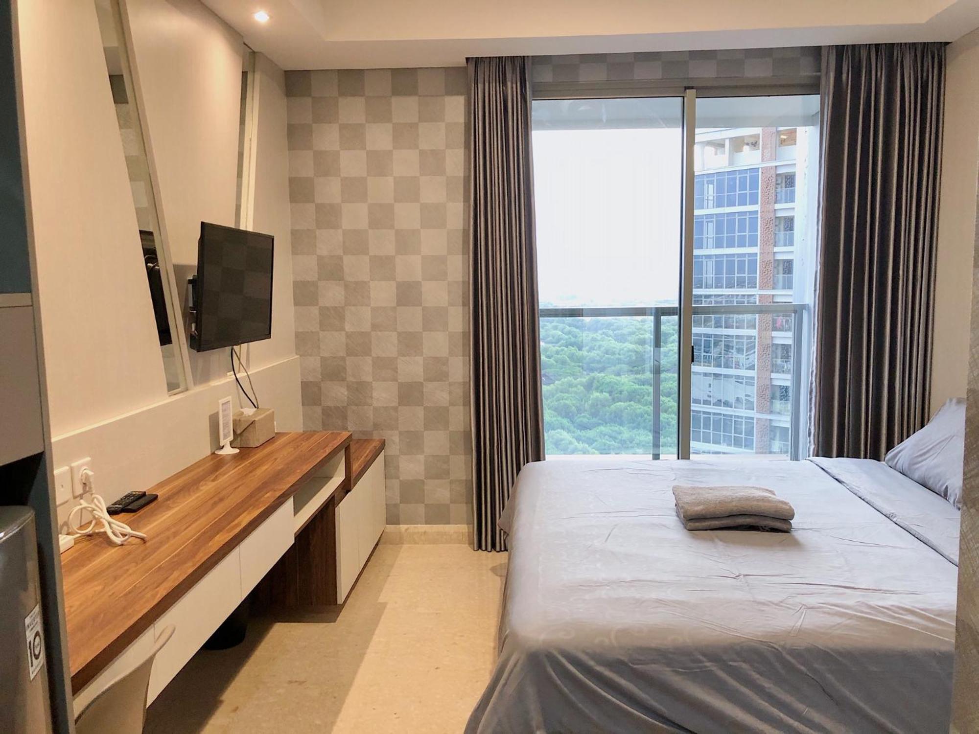 Gold Coast Pik Sea View Apartments By Longesuites Jakarta Szoba fotó